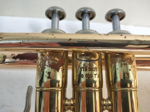 Tromba Yamaha YTR-3325 con custodia rigida, boccaglio, kit manutenzione dal Giappone USATO - Foto 4 di 18