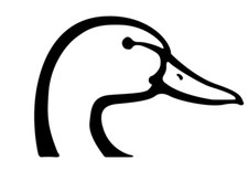 Duck Head Hunting Hunter Commander Decal Duck Head Hunting Hunter Commander Decal