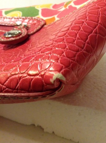 Borsa Tommy Hilfiger rosa stampa floreale borsetta fiori luminosa carina divertente bag - Foto 4 di 5
