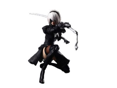 Nier: Automata - Play Arts Kai - 2B (YoRha No. 2 Type B) Deluxe Ver. Figure