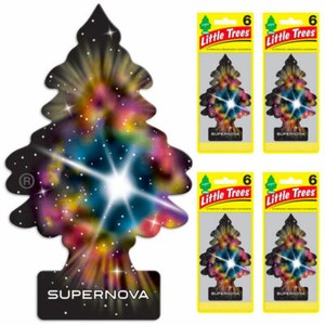 Little Trees Supernova Scented Hanging Car Air Freshener - Pack of 24