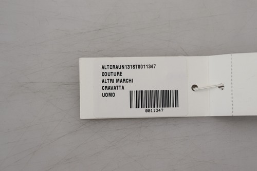 RODA Tie Orange 100% Silk Classic Solid Necktie Adjustable Mens Accessory 150usd - Picture 3 of 8