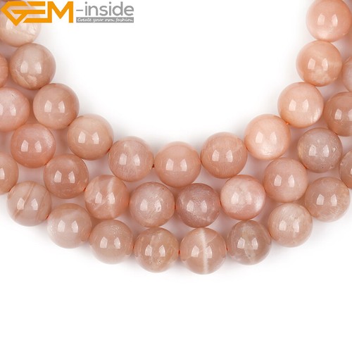 Natural Sunstone Gemstone Round Beads For Jewellery Making 15" 6mm 8mm 10mm 12mm - Picture 39 of 95