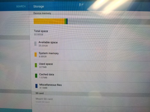 Samsung Galaxy View SM-T670 18.4 inch/32GB/Wi-Fi/AC (Battery DEAD) - - Foto 3 di 7