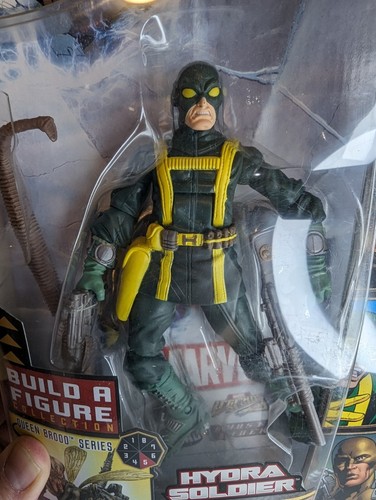 Hasbro Marvel Legends Hydra Soldado Boca Cerrada Construye una Figura Queen Brood - Imagen 3 de 6