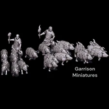 Ancient Roman Incendiary Pigs Unit 28mm Saga Carthage Hail Caesar Wargames