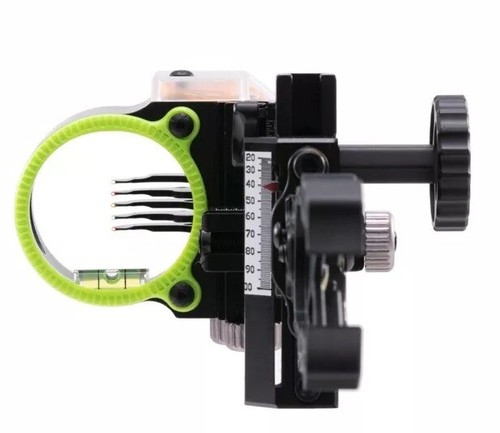 Black Gold Bogenschießen Visier 5 Pin 0,10 Mathews Bridgelock / Qualität rechts perfekt