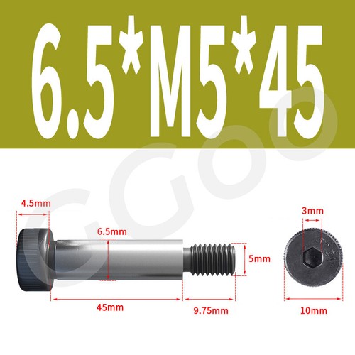 Tornillos de hombro de enchufe M5 M6 M8 M10 M12 M16 - Llave Allen de alta resistencia 12,9 - Imagen 30 de 168