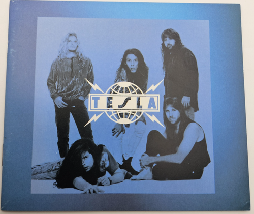 TESLA Psychotic Supper Japan 1st CD MVCG 63 w/3bonustracks Slipcase Booklet 1991 - Imagen 11 de 22