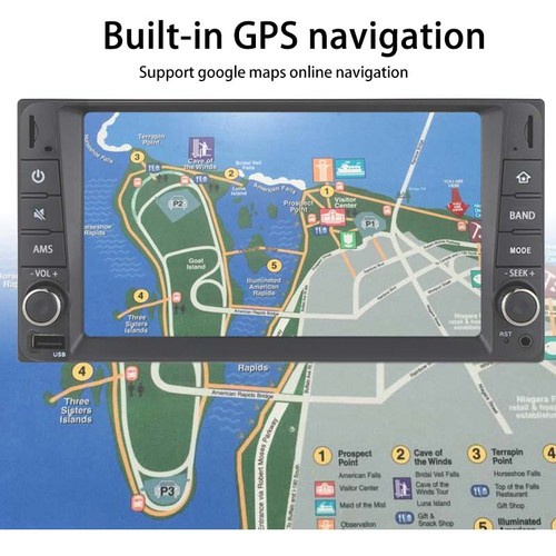 Double 2 Din 7" GPS WiFi Touch Android Car Radio BT Multimedia Player For Toyota - Picture 4 of 13