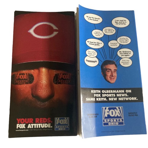 MLB CINCINNATI REDS 1998 and 1999 Media Guides NEW - Picture 2 of 3
