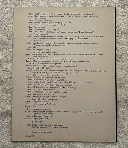 Vtg 1974 Cheech & Chong Earache My Eye Sheet Music Alice Bowie Tommy Marin - Bild 3 von 3