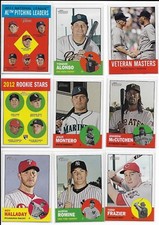 2012 Topps Heritage PICK--A-CARD Frazier Pujols Kershaw Turner Chipper Thome +++