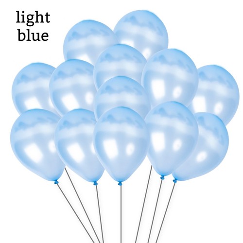 25 X PLAIN BALOON Latex BALLONS helium BALLOONS 10" inch Birthday Wedding Party - Picture 28 of 61