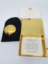 Estee Lauder Vintage Golden gemini Compact Lucidity Translucent Pressed Powder