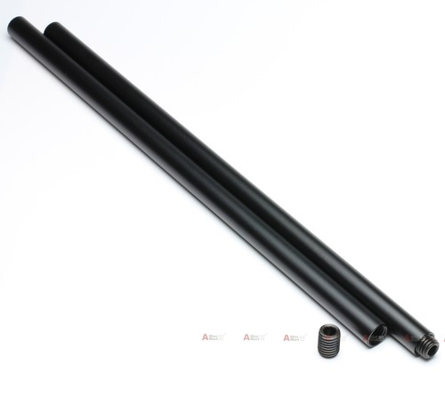 45cm 18" Long Rails Rods fr 15mm Rod Support LWS DSLR Rig Follow Focus Matte Box - Picture 2 of 4