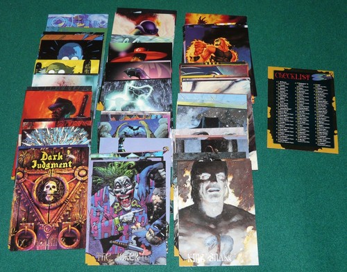TRADING CARDS ANNI 90 SERIE COMPLETE MARVEL DC COMPLETE SETS - Imagen 33 de 100