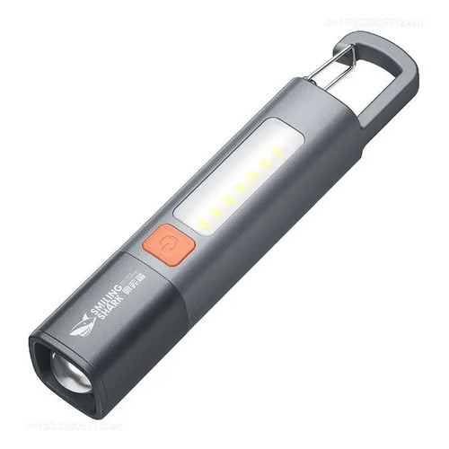 SMILING SHARK Outdoor Taschenlampe starkes Licht variabler Fokus mit Flutlicht Sid - Bild 8 von 13