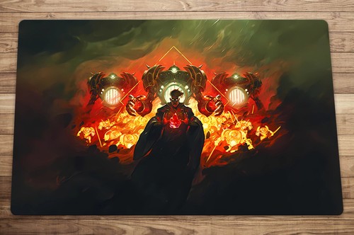 Brothers' War Trading Card Game Playmat TCG CCG Mat Free Bag - 第 1/4 張圖片