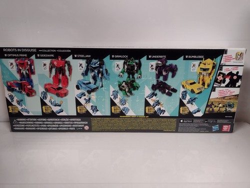 Transformers Robot sotto mentite spoglie collezione 3 passi confezione da 6 action figure - Foto 2 di 6