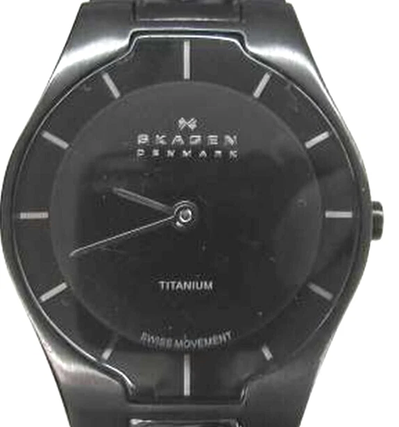 SKAGEN 390LTR quartz wristwatch 3 ATM Pre owned Japan