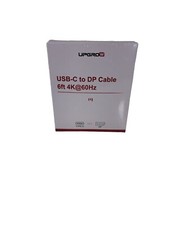 Upgrow USB C to DisplayPort Cable 4K 60Hz 6FT for Home Office USB C to DP