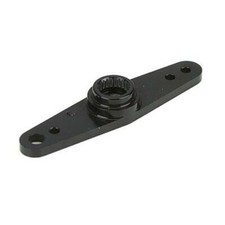 Dynamite Machined Aluminum Servo Arm Black JR Airtronics DYN2543