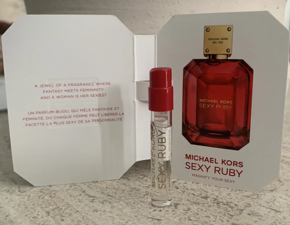 NEW LOT 2 Michael Kors Wonderlust Sexy Ruby Perfume Samples