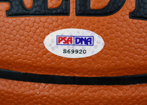 Gus Wizard Williams SIGNED I/O Basketball Seattle Supersonic PSA/DNA AUTOGRAPHED - Picture 3 of 3