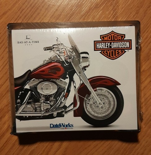 Harley- Davidson Motorcycles 2004 Day-at-a-Time Calendar (2004, Paperback) - Picture 3 of 4