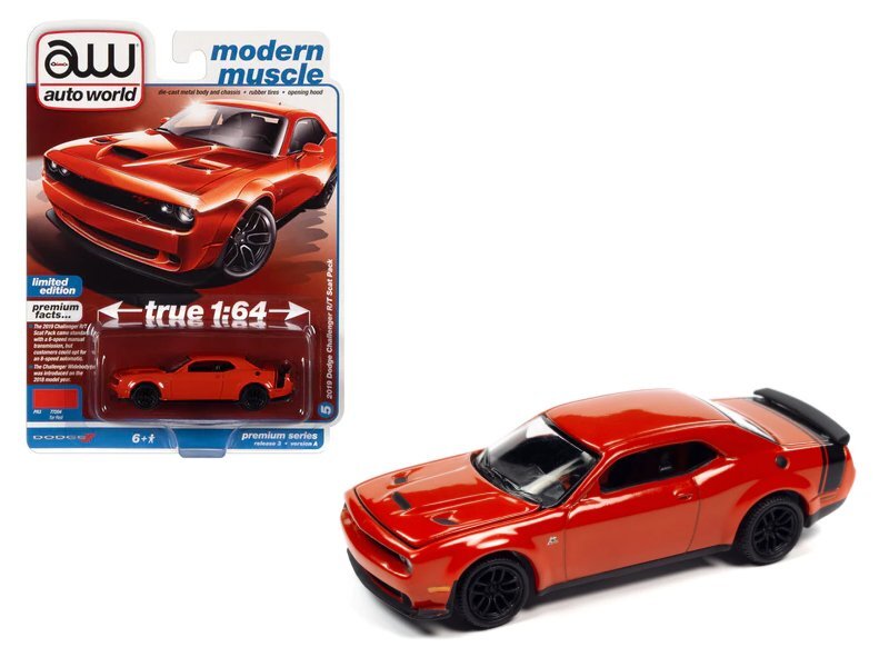 DODGE Challenger R/T Scat Pack - 2019 - Tor red - Auto World