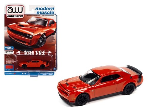 DODGE Challenger R/T Scat Pack - 2019 - Tor red - Auto World 1:64 - Bild 2 von 6