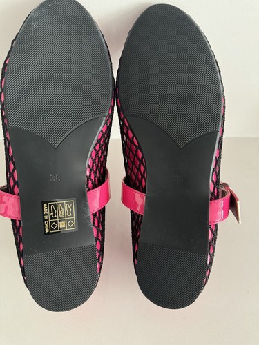 Mesh Flats Mary Jane shoes Flats Comfortable Adjustable Buckle Strap Ballerina - Picture 8 of 15