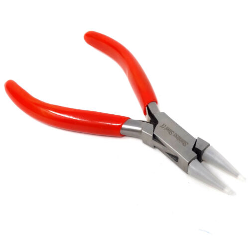 Latest Edition Double Nylon Jaw Flat+Round Nose pliers Jewelry Making Tools 2Pcs - Picture 12 of 12
