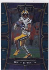 2023 Panini Select Draft Picks Justin Jefferson Minnesota Vikings