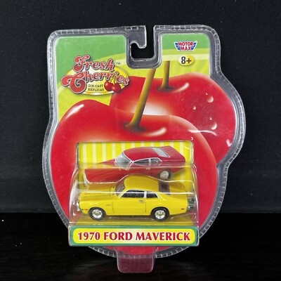 Motor Max Fresh Cherries 1970 Ford Maverick Yellow | eBay