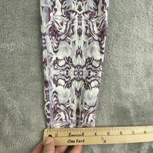 Sweaty Betty Leggings Womens Small 28X28 Purple Blue Patterned The Contour Yoga - Picture 5 of 15