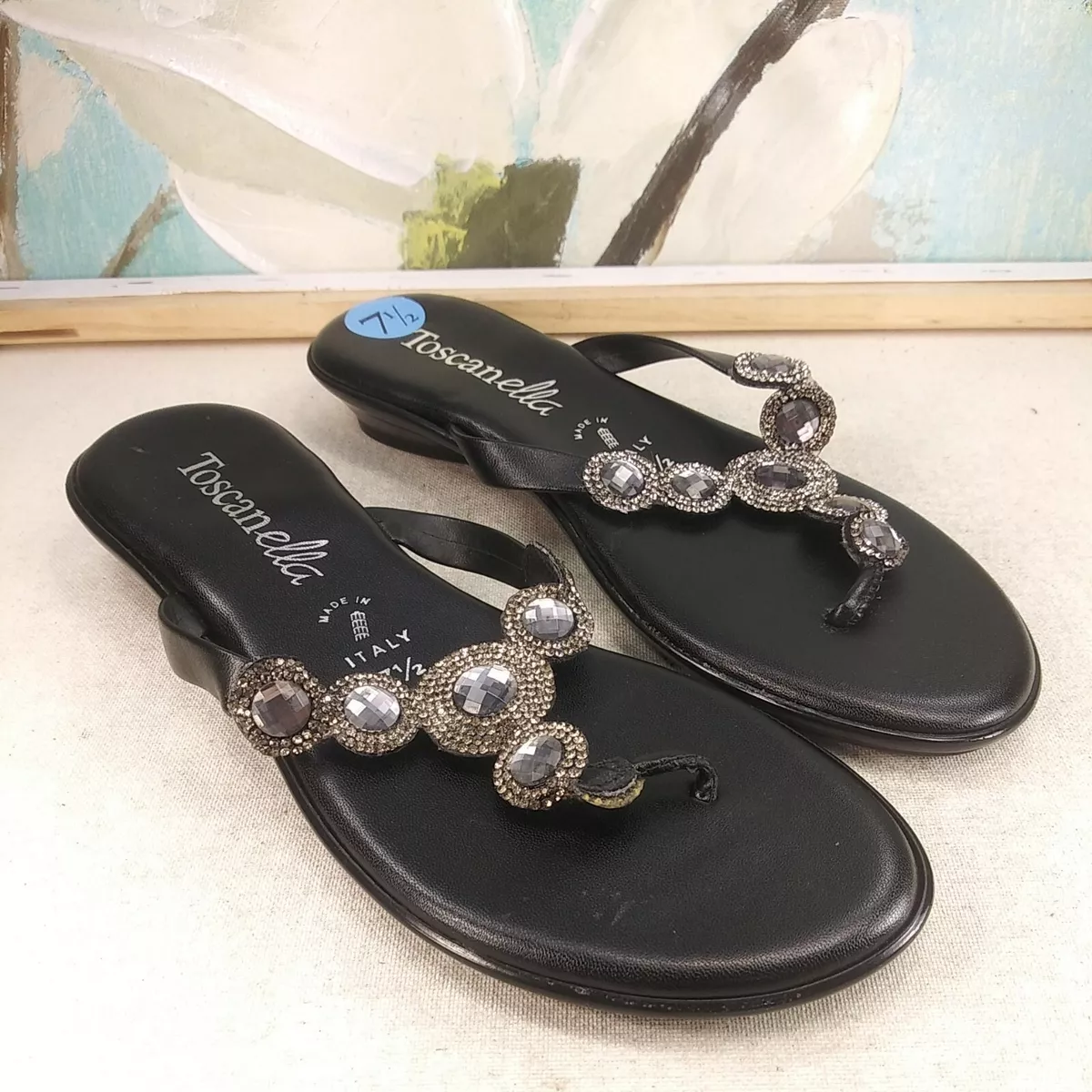 Toscanella rhinestone sandals new arrivals
