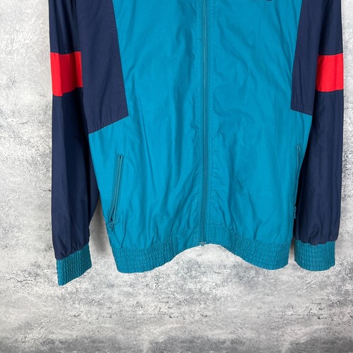 Men’s Vintage Adidas Track Jacket Multicolor Cotton Polyester Size M - Picture 3 of 7