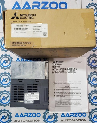 Mitsubishi Drive inverter FR-D720S-042-EC VFD 240V single phase to 3 phase 1.0HP - Picture 3 of 11
