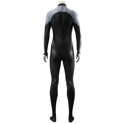 Cosplay The Flash Supergirl Jumpsuit Cape Superhero Adult Kids Bodysuits Suit - Picture 6 of 12