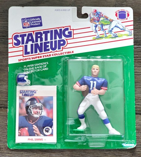 PHIL SIMMS 1988 KENNER STARTING LINEUP NFL Football ROOKIE Figure - Picture 2 of 5