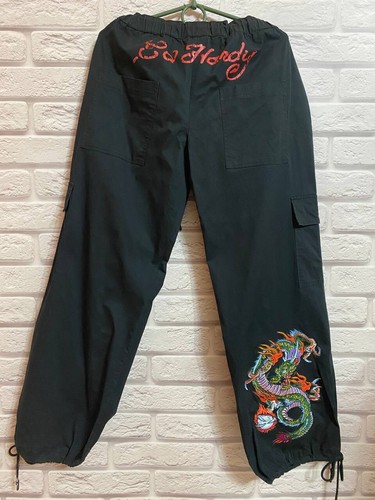 ed hardy uo exclusive schwarze Cargohose - Bild 3 von 10
