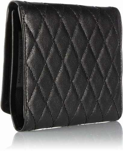 Mercedes Men's Wallet Black Discount Outlet Gift Idea Card Holder Leather SALE - Picture 2 of 4