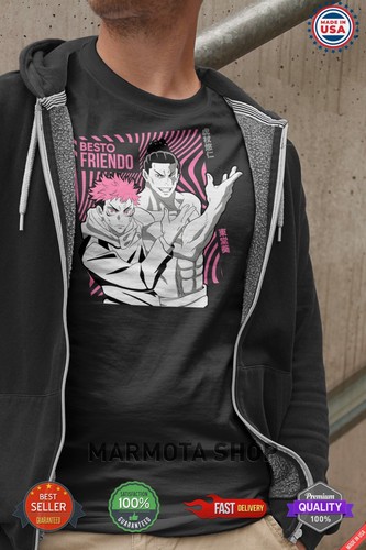 Yuji Itadori Jujutsu Kaisen T-Shirt Gojo Satoru Anime Japanese Tee Shirt JJK - Picture 2 of 17