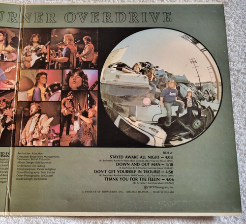 Bachman-Turner Overdrive – Bachman-Turner Overdrive Classic Rock Vinyl LP Record - Imagen 4 de 18