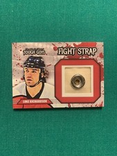 Luke Richardson Presidents Choice Tough Guys 1/1 Game Used Fight Strap 🔥
