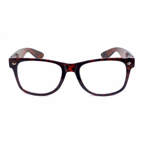 Gafas de lectura Nerd grandes marco unisex lentes transparentes +1,0 a +2,5 - Imagen 7 de 50