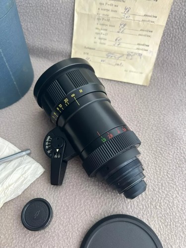 Meteor 5-1 f/1.9 17-69mm Zoom Cine Film Lens USSR M42 Krasnogorsk KMZ - Picture 11 of 22