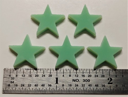 3/4" Glass Precut Stars for Fusing & Mosaic - Coe 96 - Stained Glass - Fusible - Picture 61 of 68